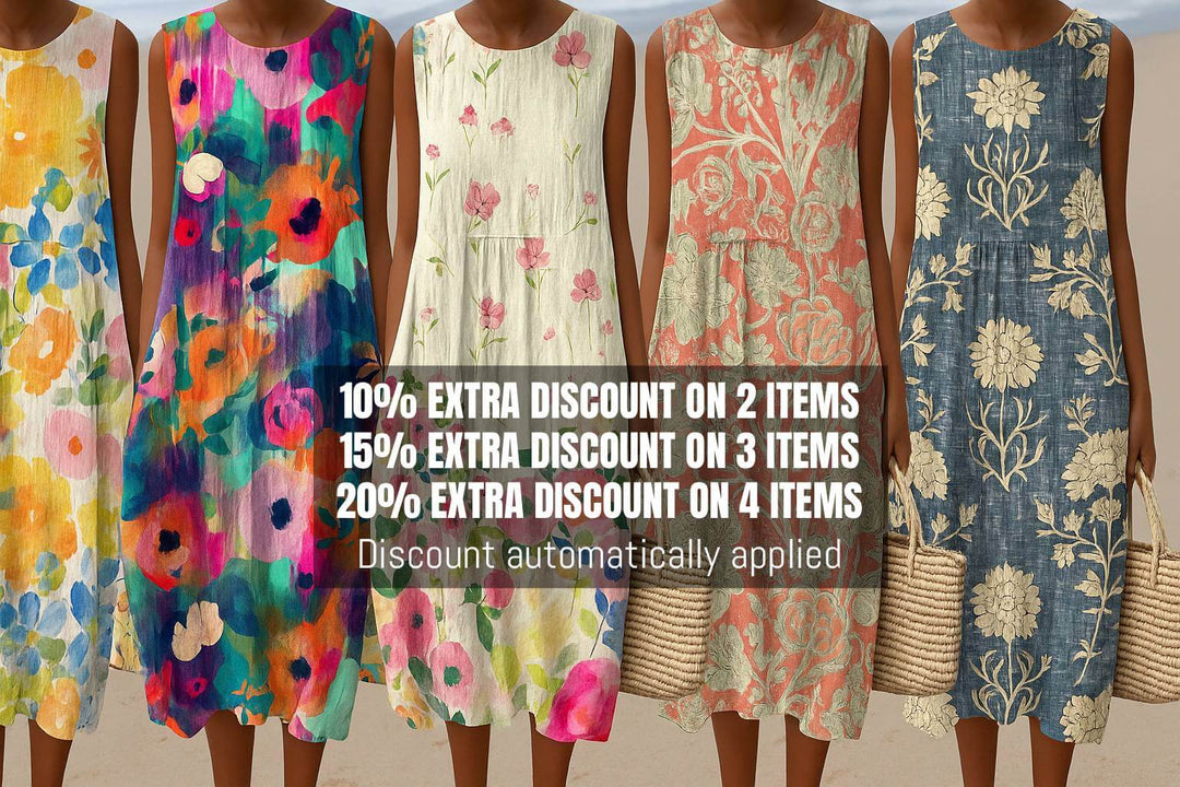 Sleeveless Vintage Midis