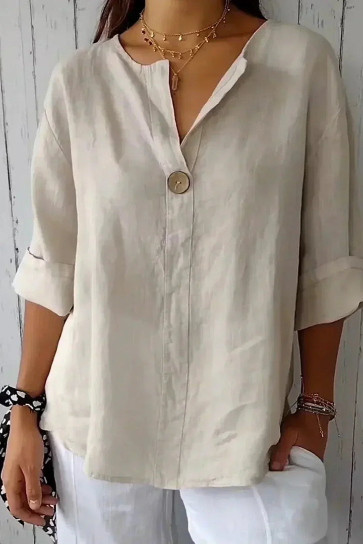 Zamma | Easygoing Linen Blouse