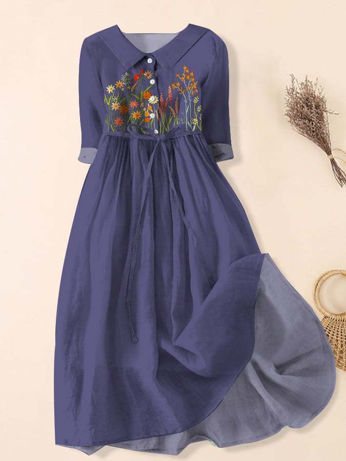 Bluebloom - Waisted Dress