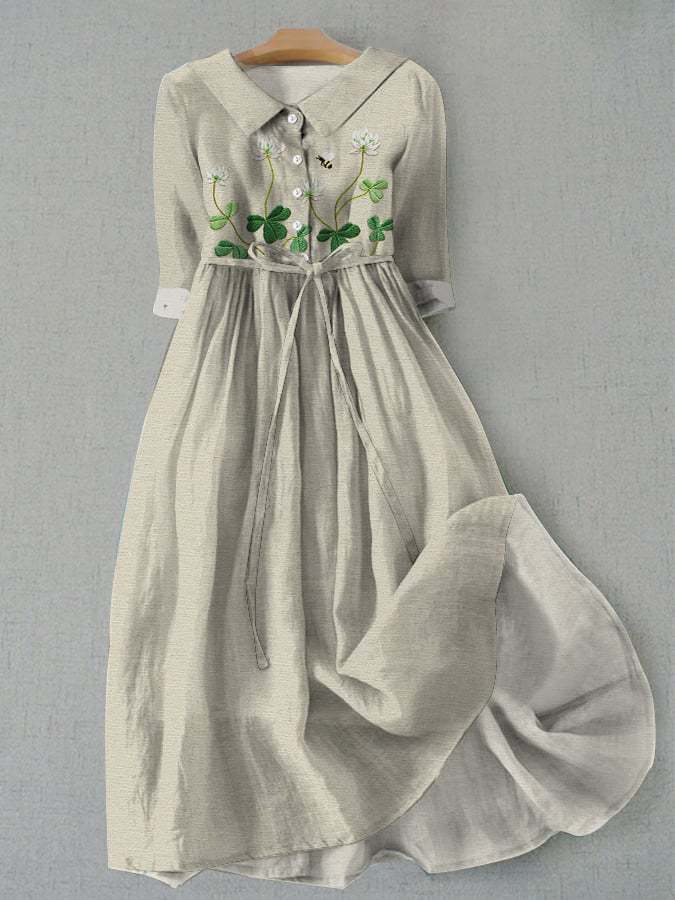 Cloverbee - Waisted Dress