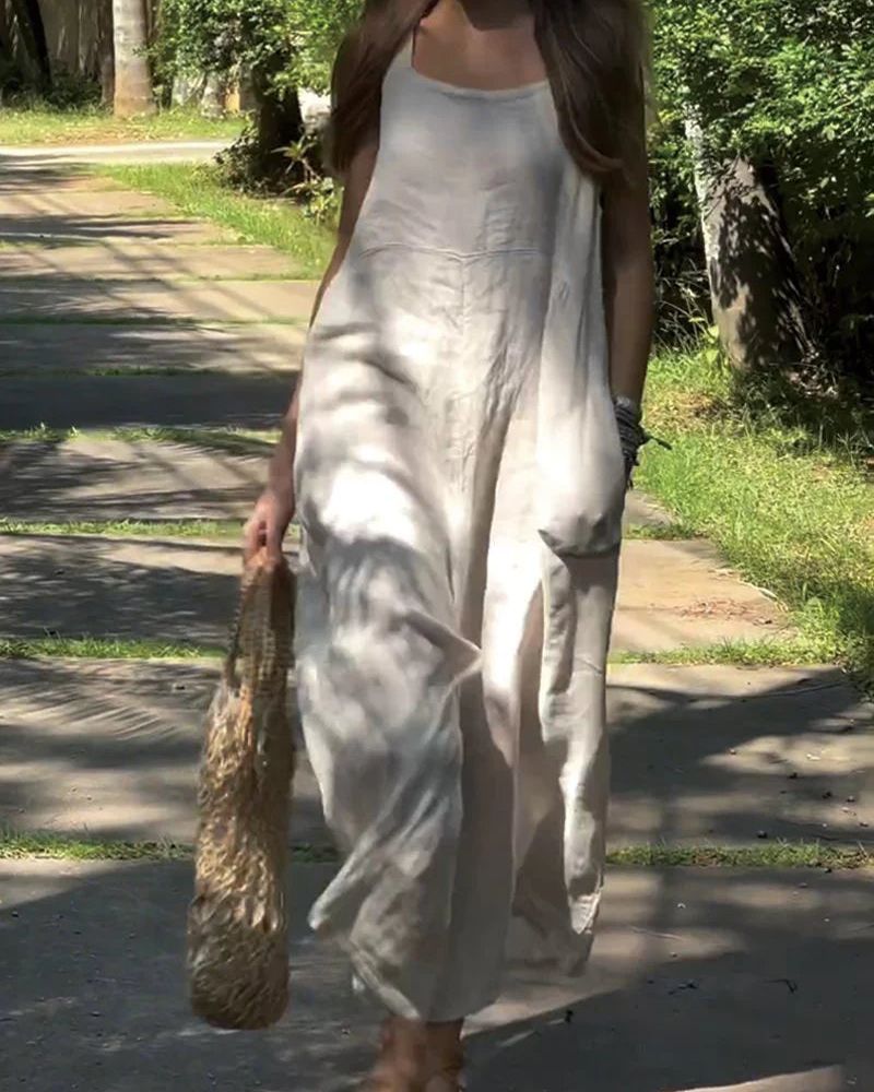 AURELIE COTTON-LINEN Jumpsuit