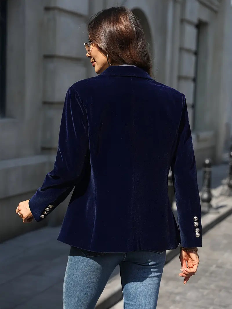 Penelope™ | Elegant velvet blazer