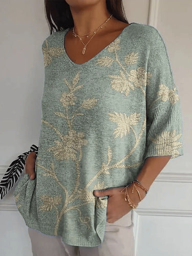 Seraph | Vintage Relaxed Print Blouse