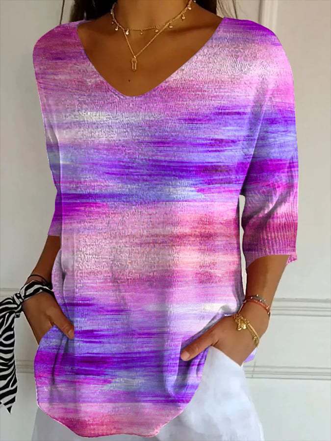 Sonnet | Vintage Relaxed Print Blouse