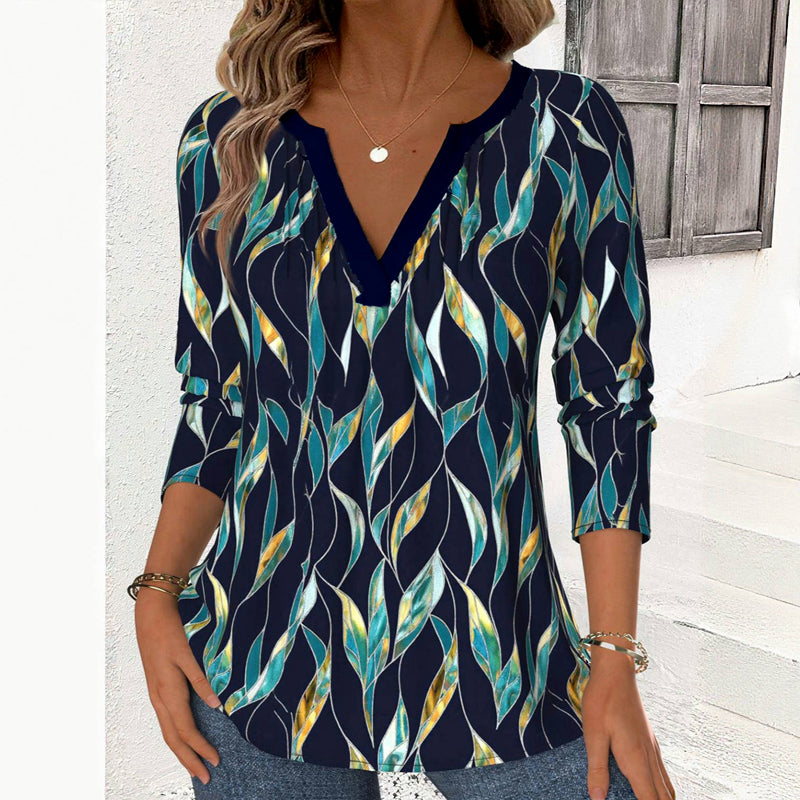Retro Chic Casual Top