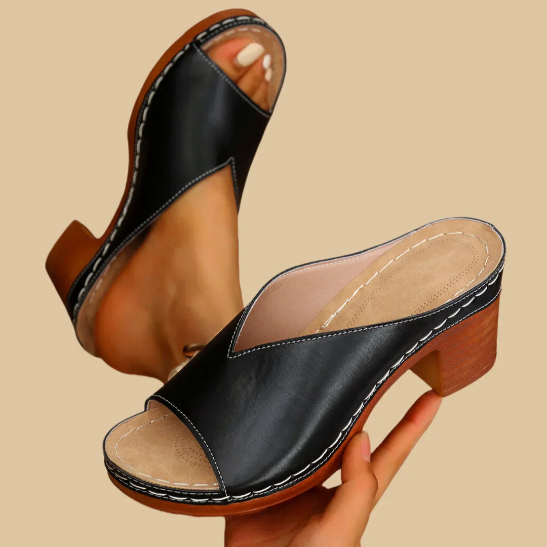 Camila | Ergonomic Thick Heel Sandal