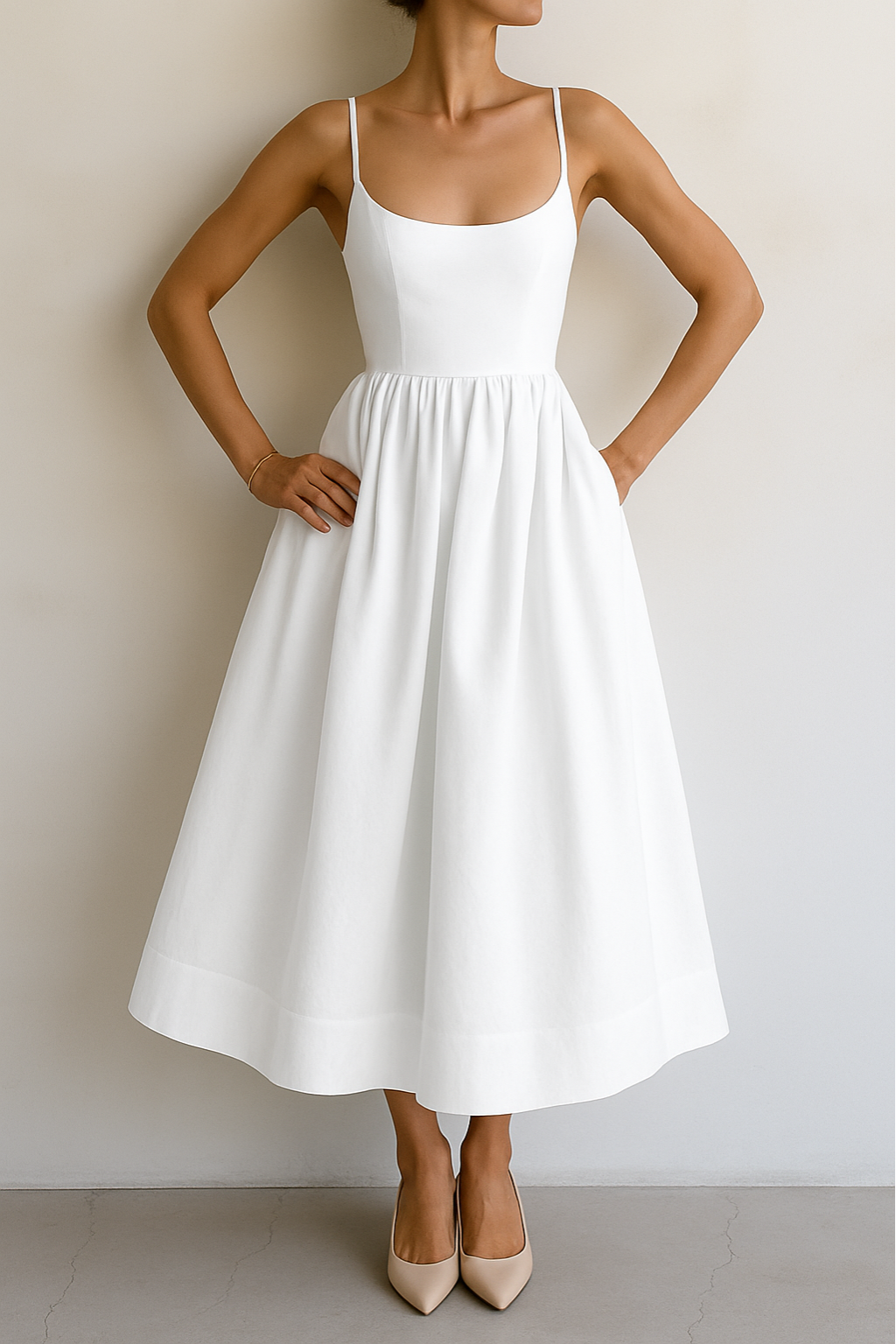 Dronning - Chic Sleeveless Dress