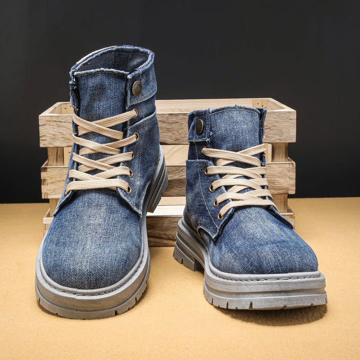 Rivet & Roam Denim Boots