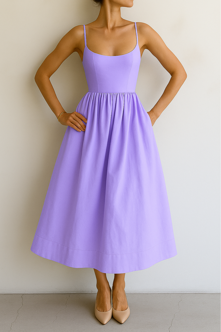 Dronning - Chic Sleeveless Dress