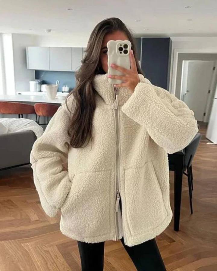 ANNAMARIE - STYLISH TEDDY JACKET