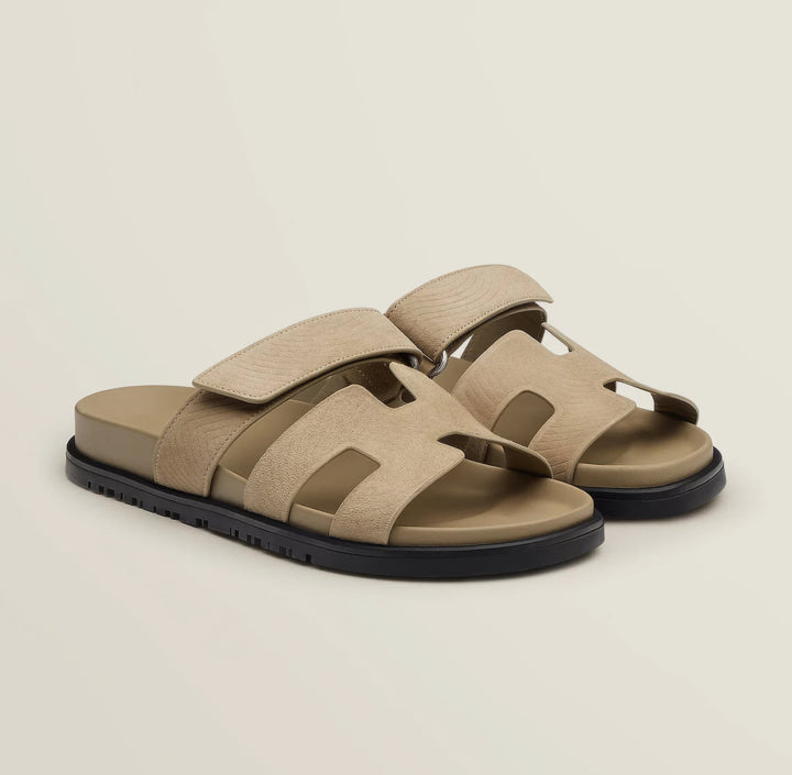 Chiara | Flat Cross Strap Sandals