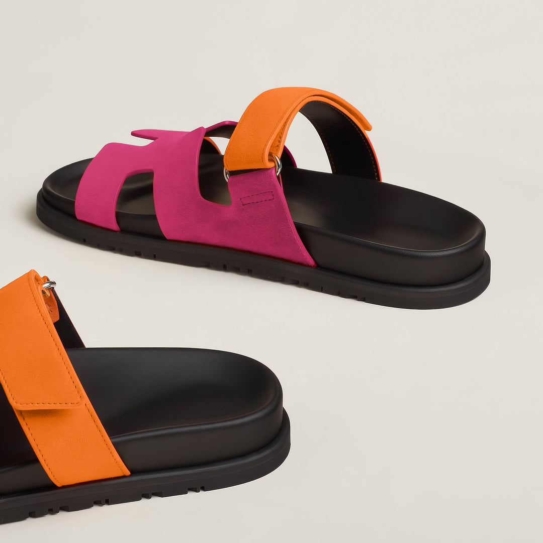 Chiara | Flat Cross Strap Sandals