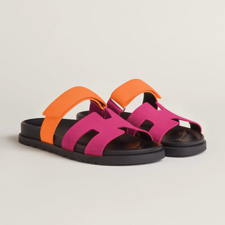 Chiara | Flat Cross Strap Sandals