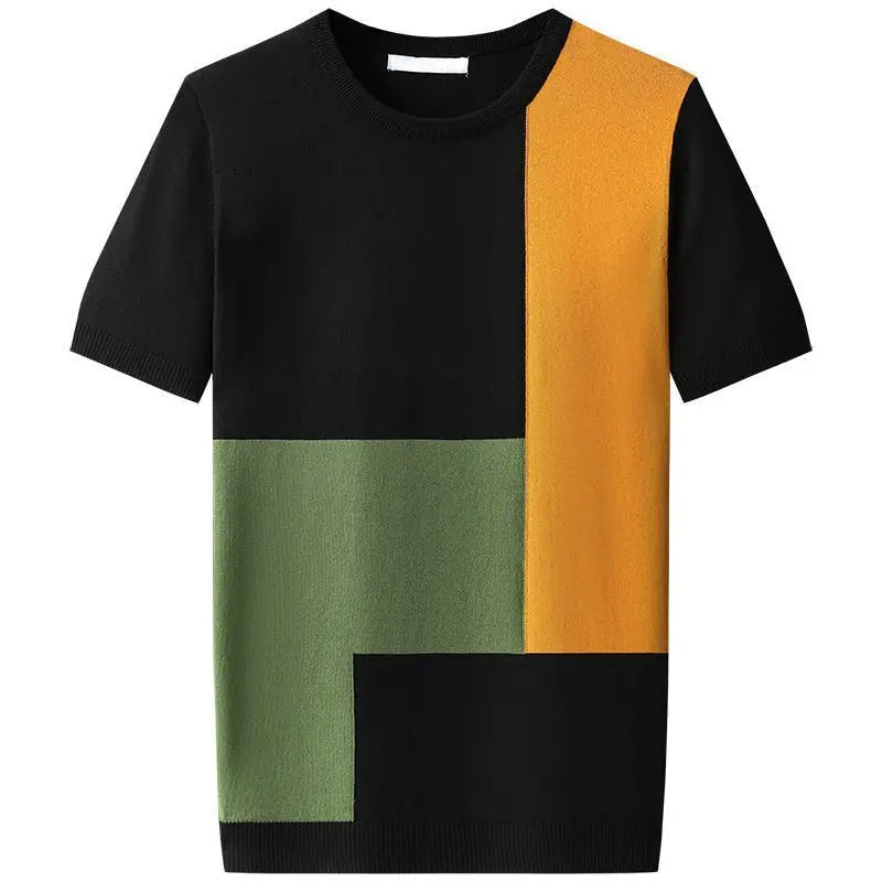 Bauhaus-Inspired Colourblock Shirt