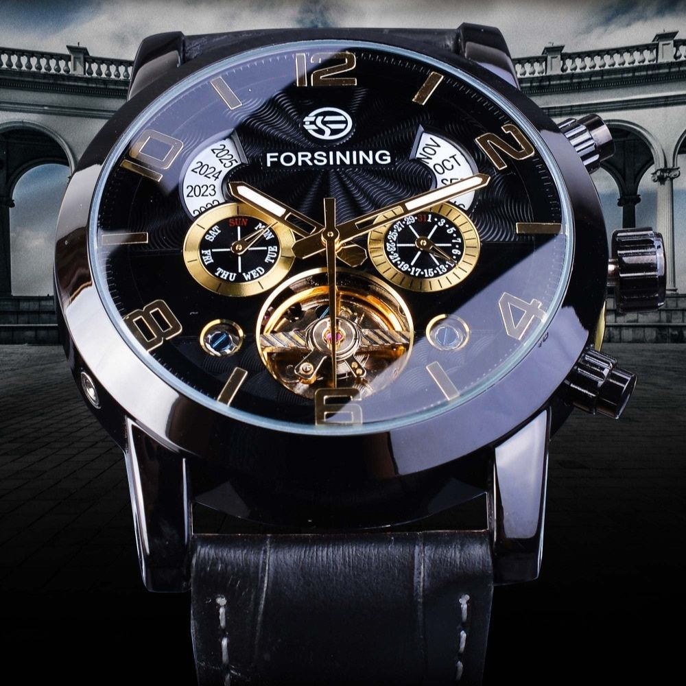 Premium Automatic Mechanical Tourbillon Watch