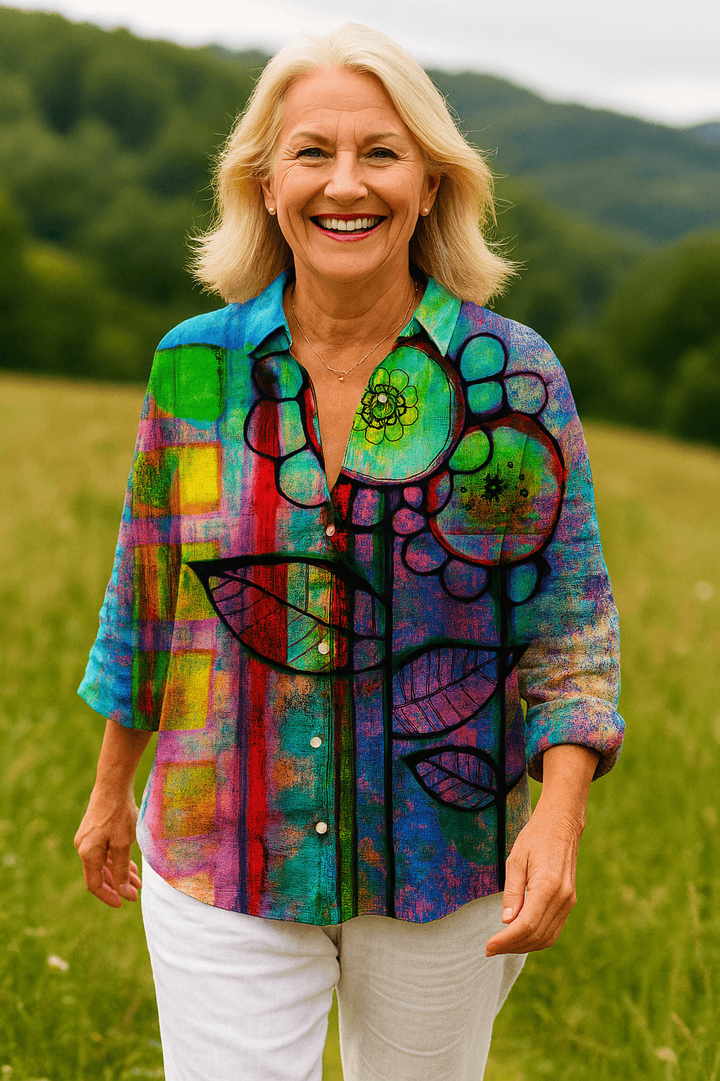 Fenna | Floral Artistry Blouse