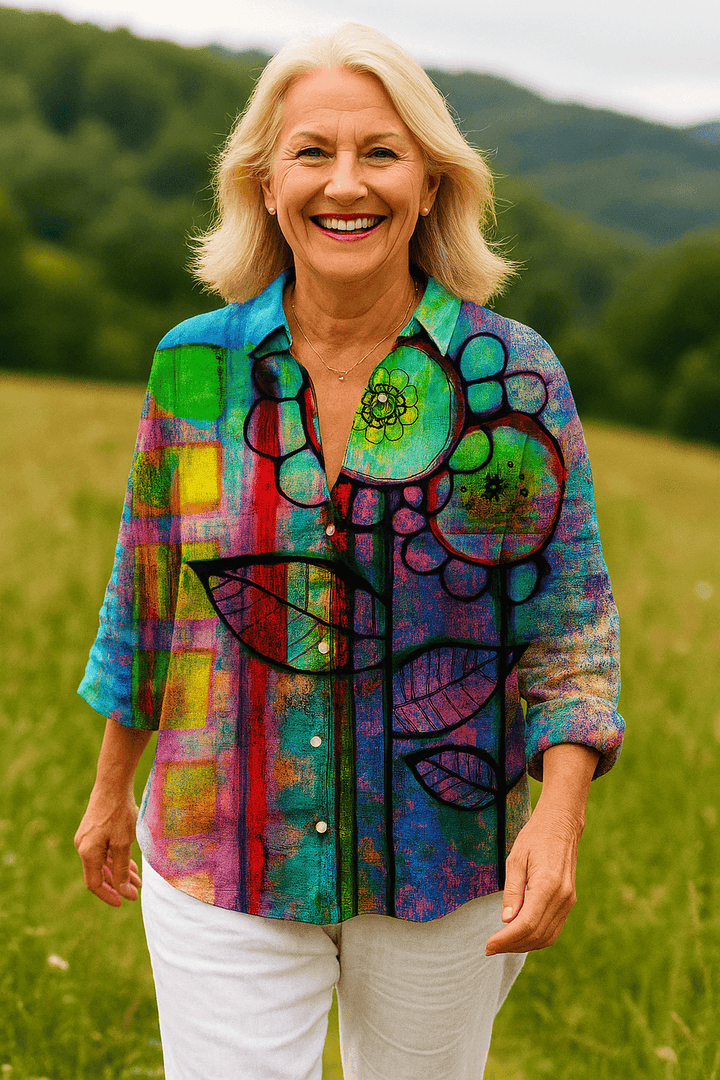 Fenna | Floral Artistry Blouse