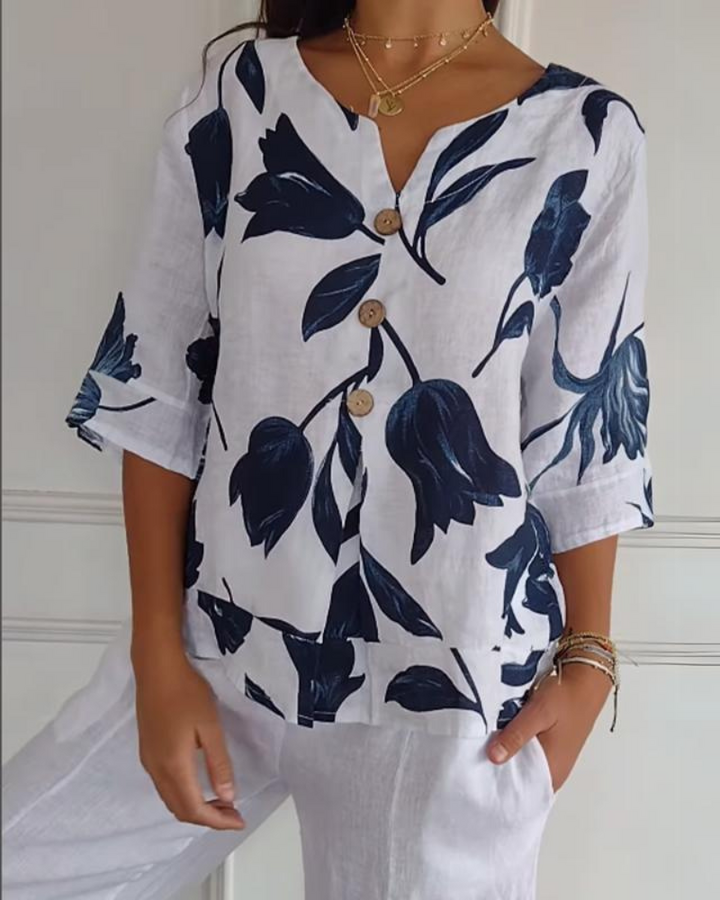 Sylvie - Relaxed Cotton Shirt