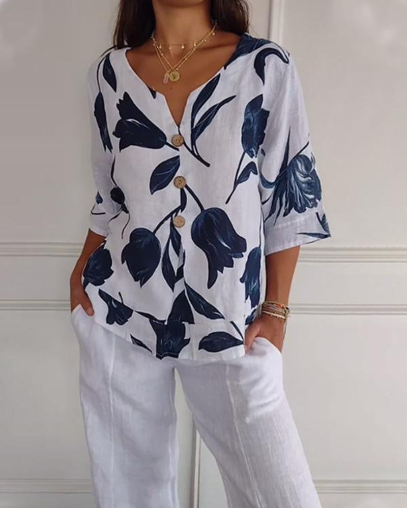 Sylvie - Relaxed Cotton Shirt