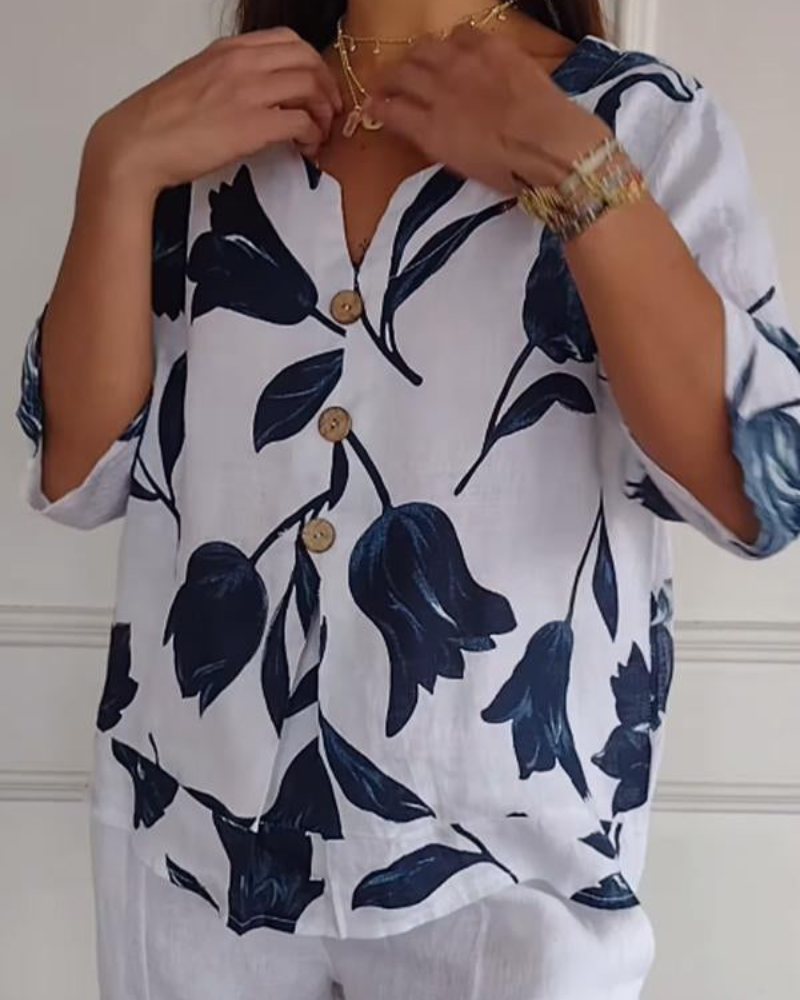 Sylvie - Relaxed Cotton Shirt