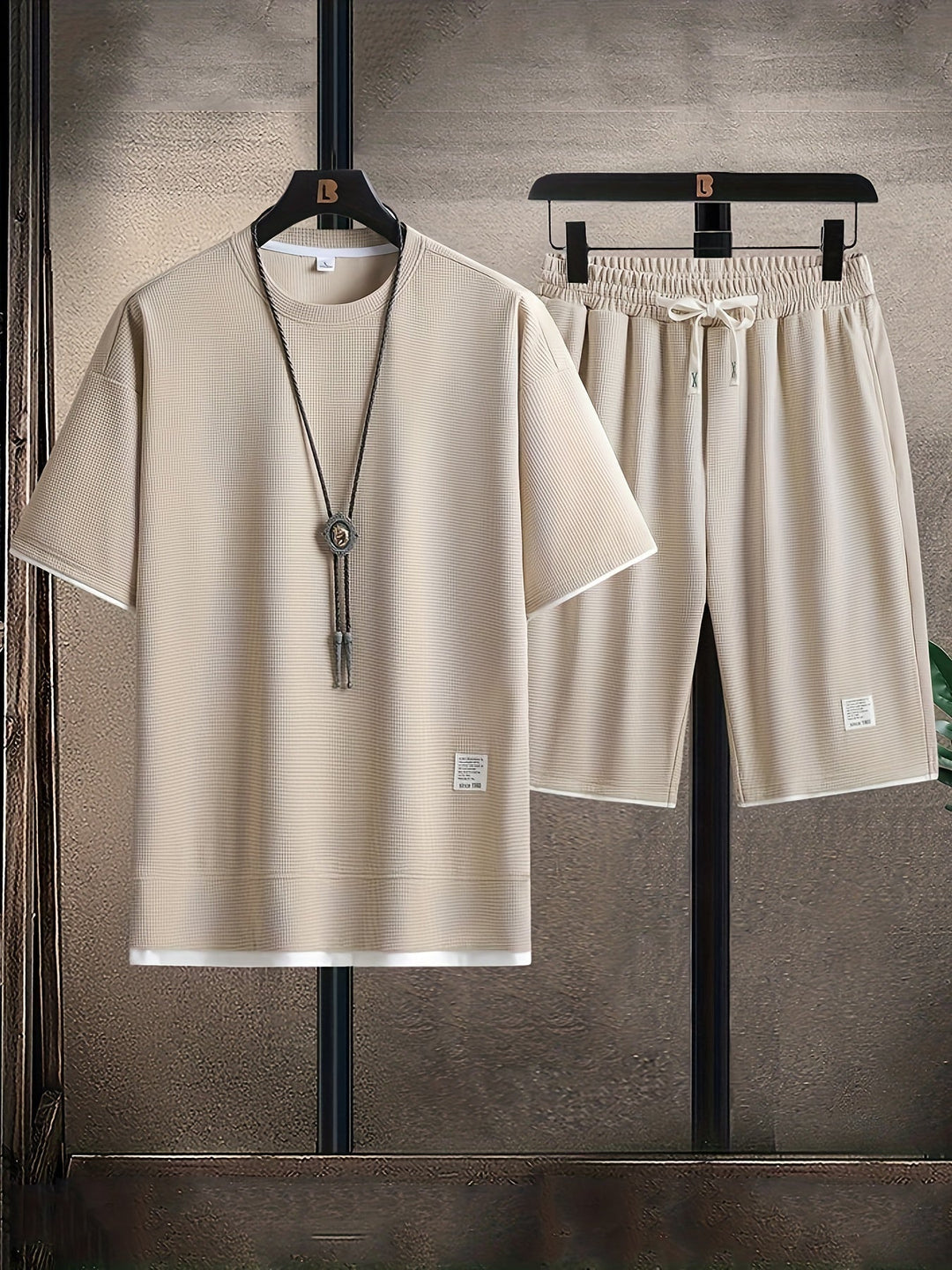 Tuvo | Men's Waffle Knit Lounge Set