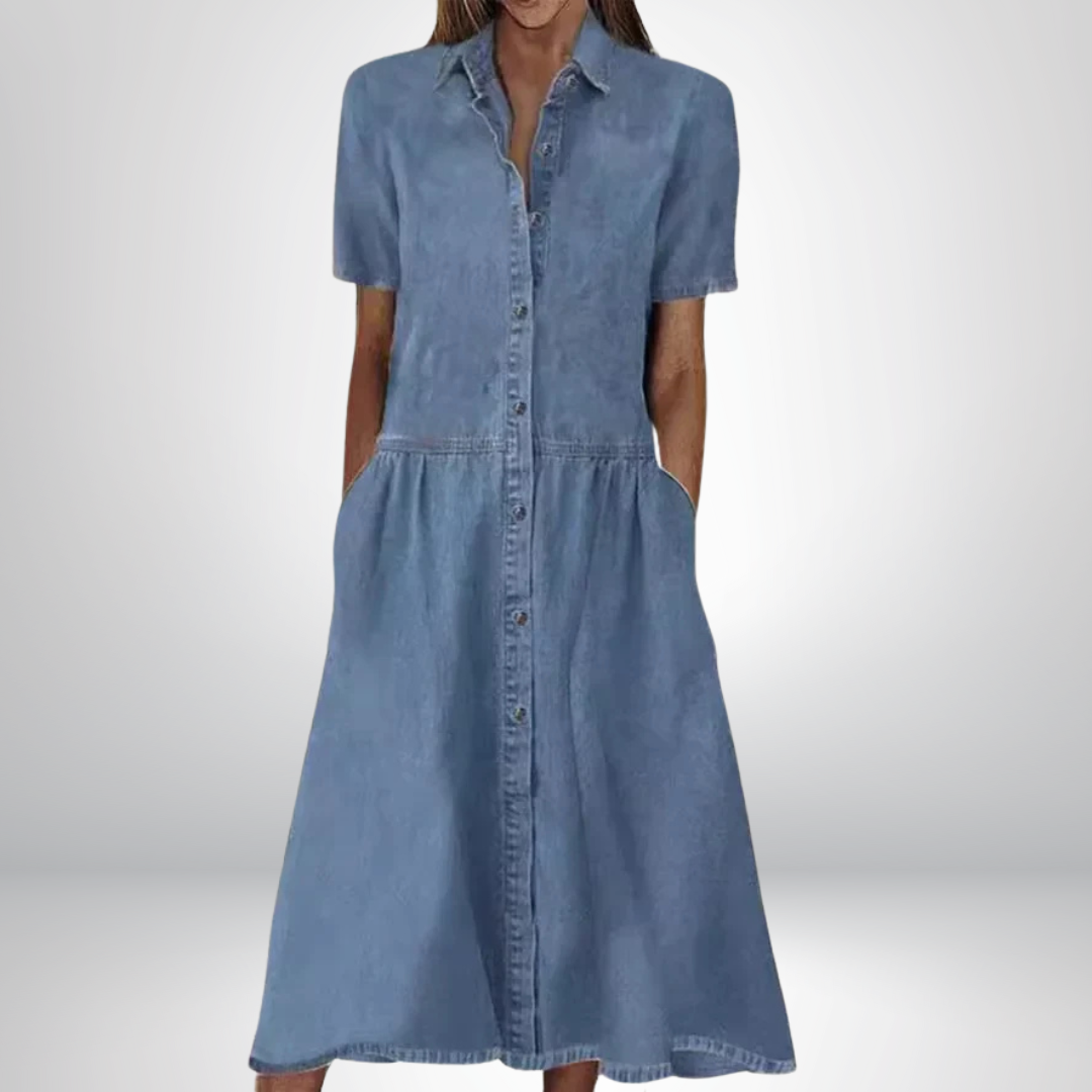 Jeanina® | Chic Denim Dress