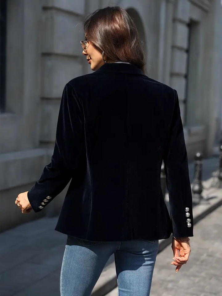 Penelope™ | Elegant velvet blazer