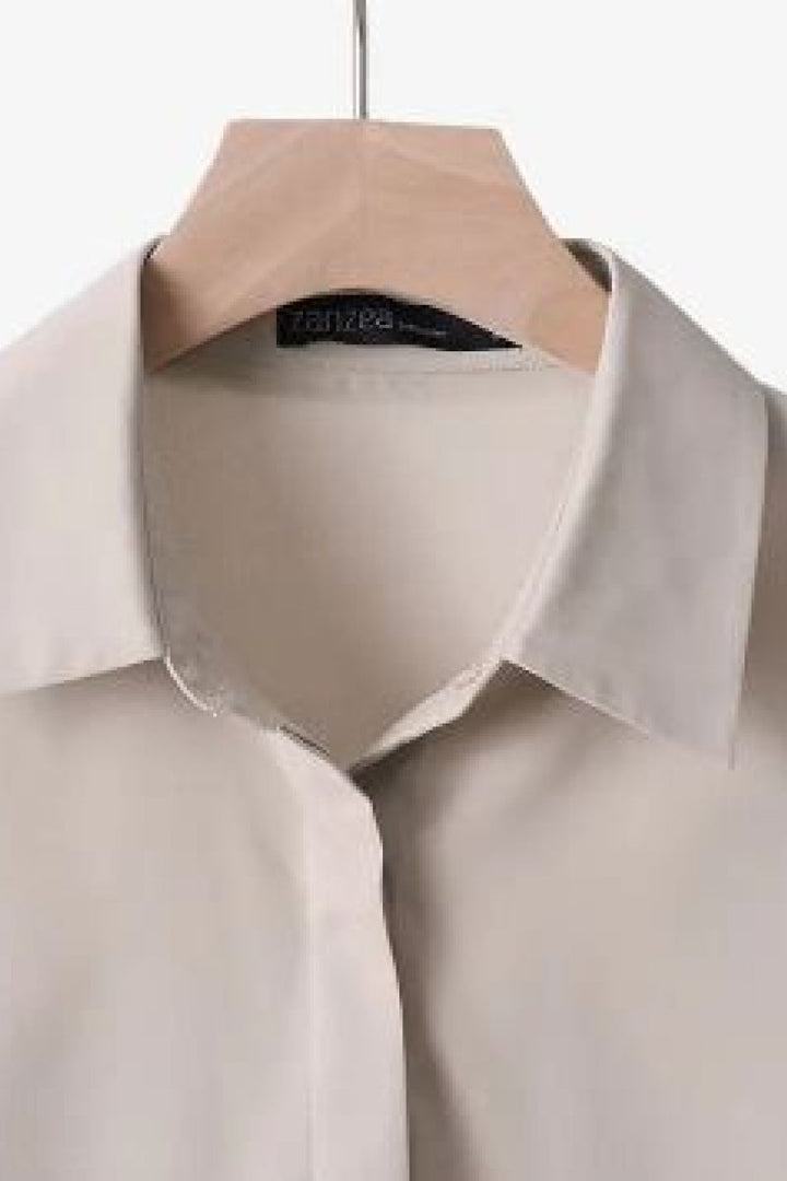 Norma Relaxed Two-Piece Shirt and Trouser Set