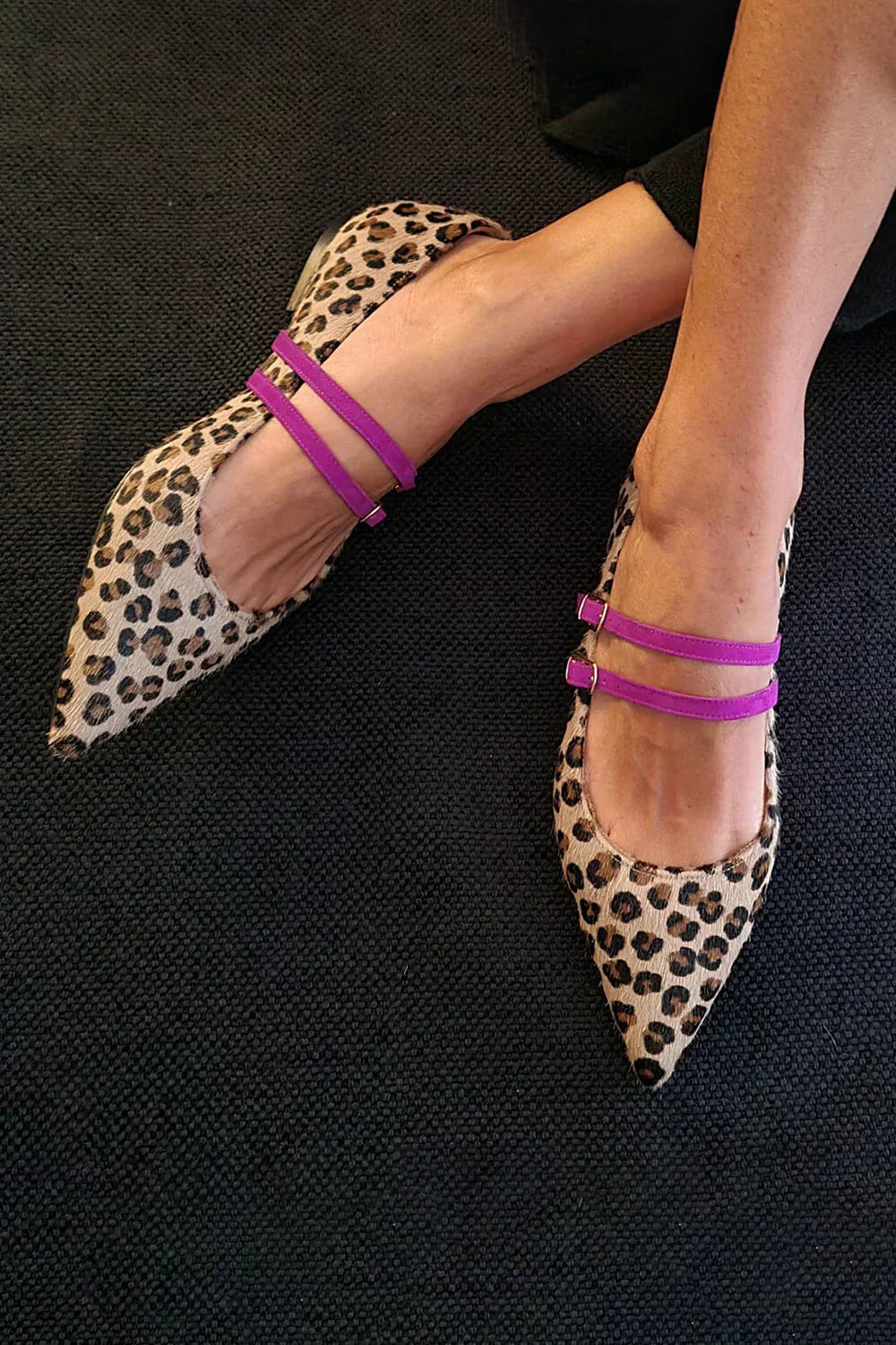Nala | Stylish Leopard-Print Ballet Flats