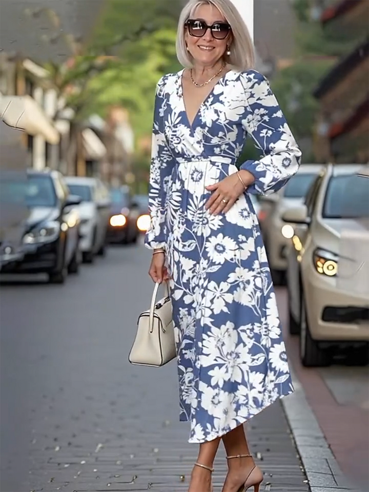 Meloni | Floral 3D Print Maxi Dress