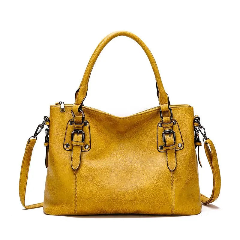 Ava™ Elegant leather shoulder bag