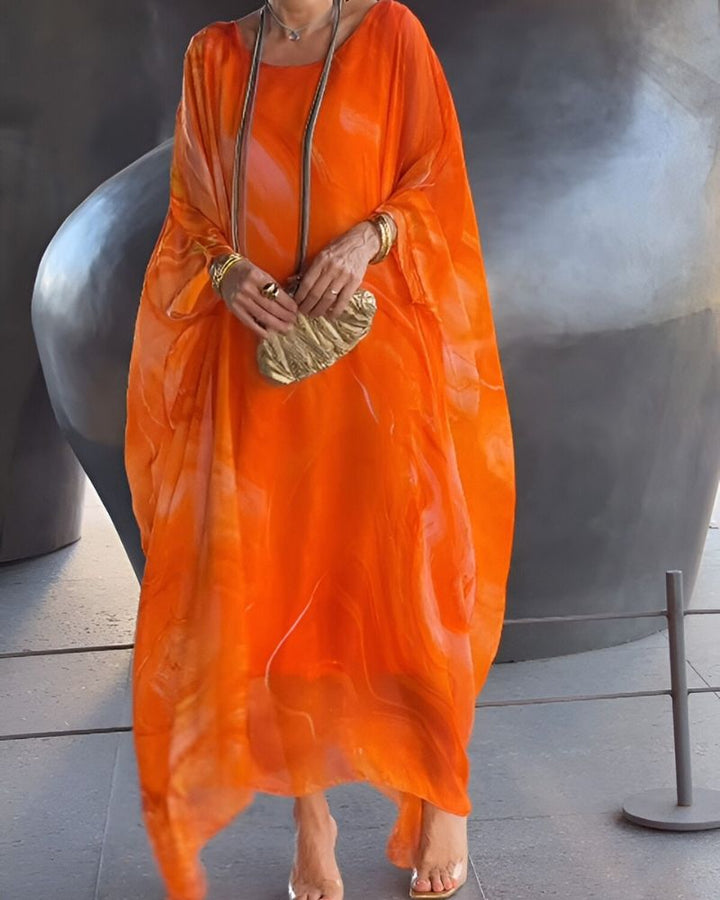 AMAYA - Chic Chiffon Dress