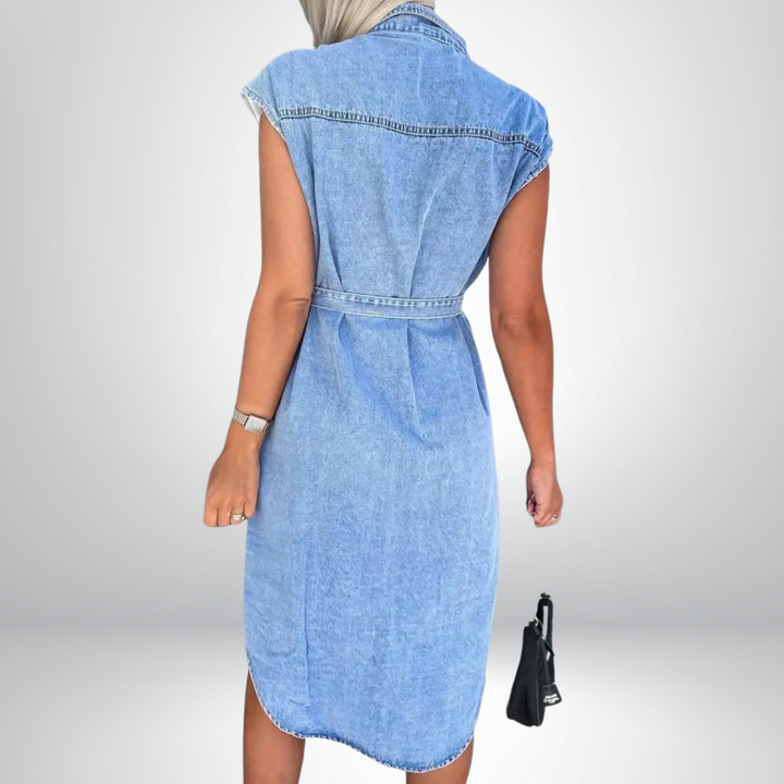 Jeanina® | Casual Elegance Denim Dress