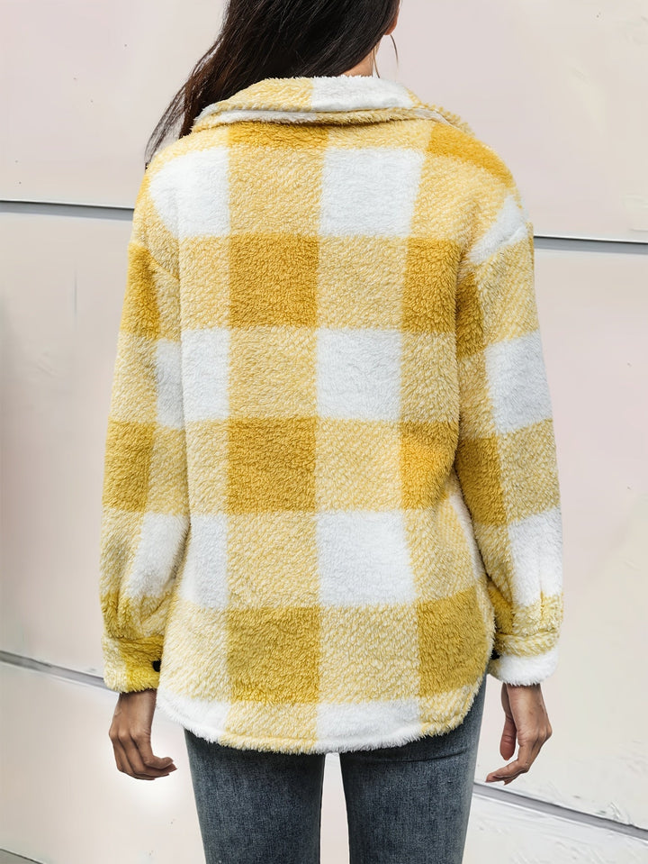 Ronda | Stylish Fleece Oversized Jacket