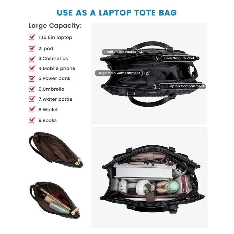 Elegance 3-in-1 Lunch Tote Bag