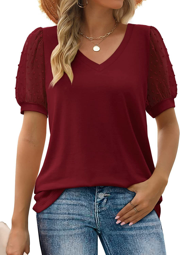 Gigi™ | Elegant V-Neck Blouse