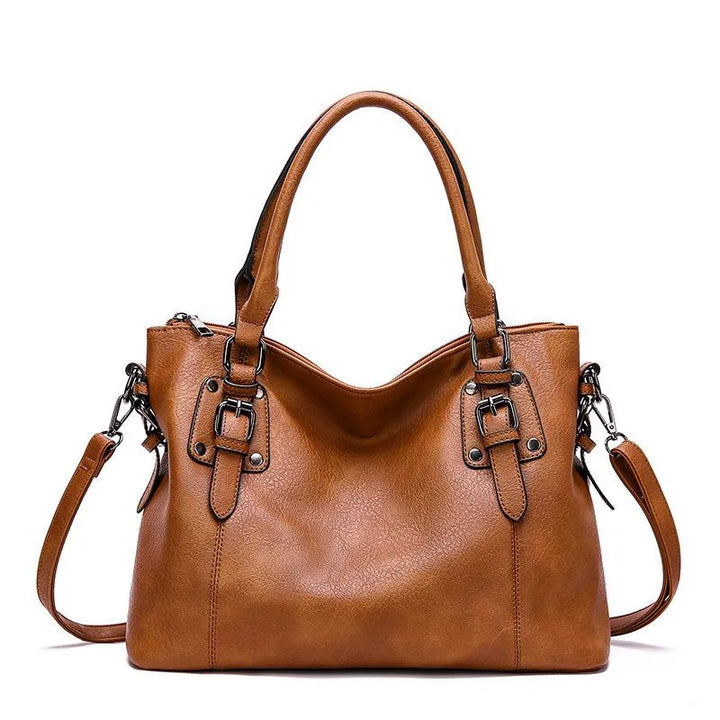 Ava™ Elegant leather shoulder bag