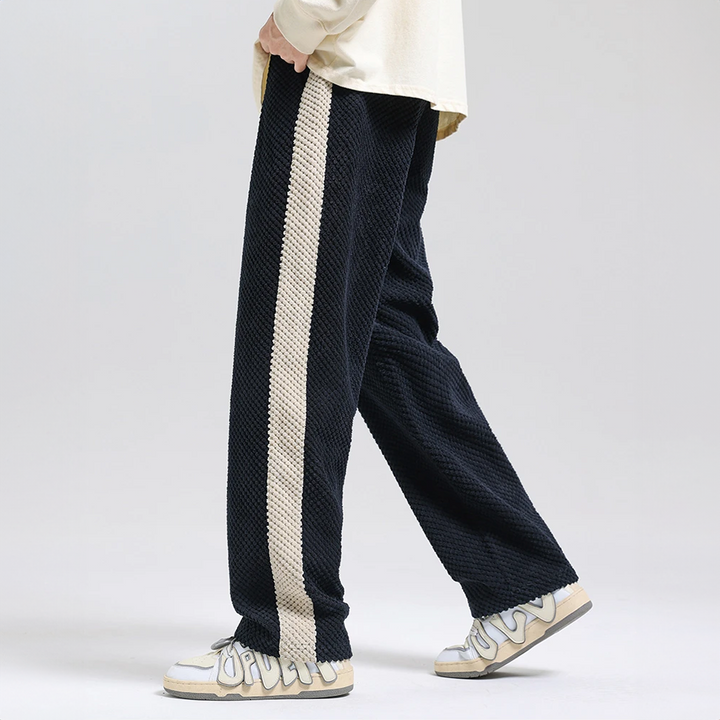 Bannon Waffle-Knit Corduroy Joggers
