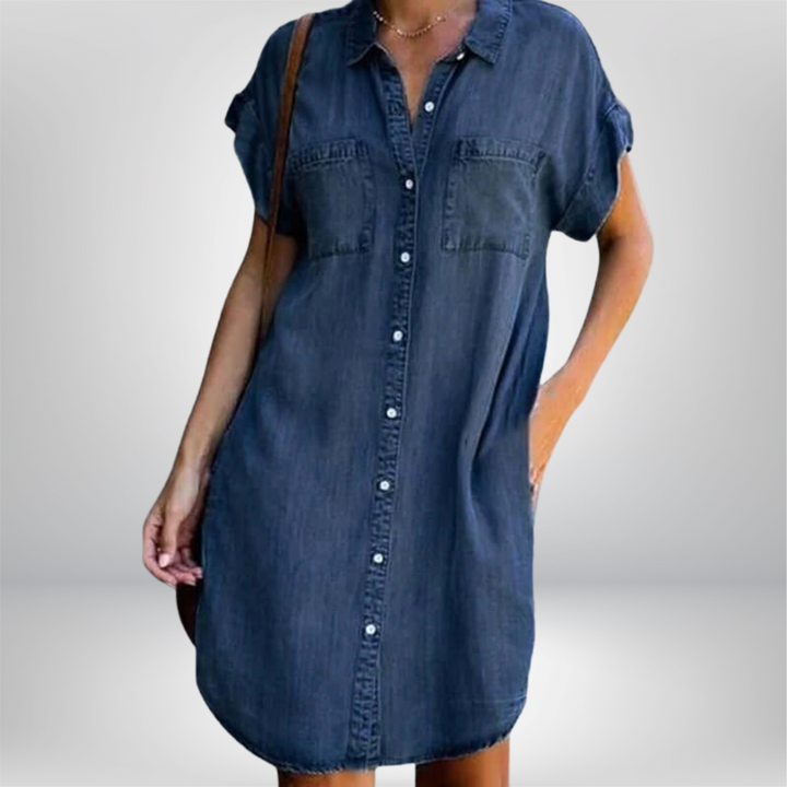 Jeanina® | Relaxed Denim Dress