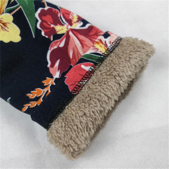 Chloris Floral Print Hooded Coat