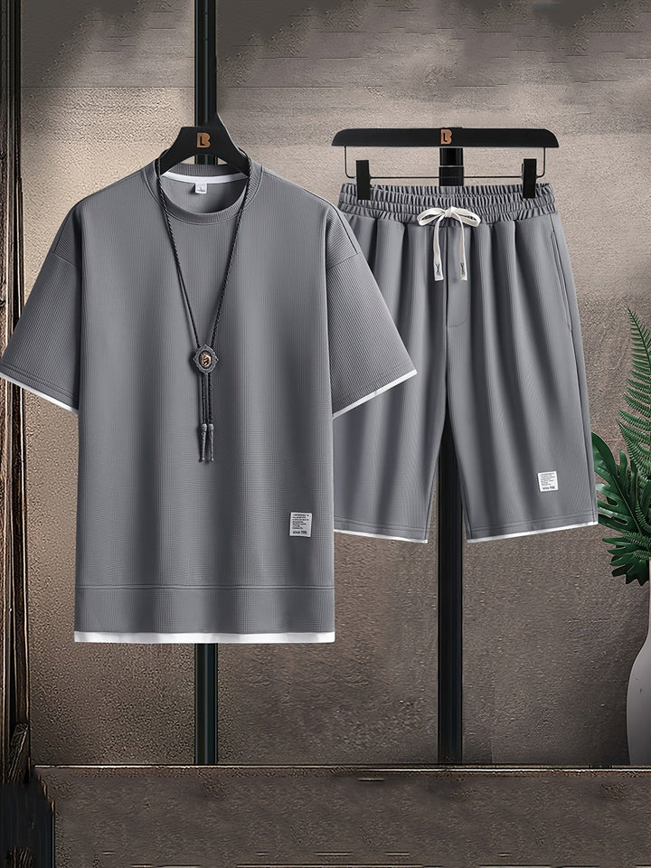 Tuvo | Men's Waffle Knit Lounge Set