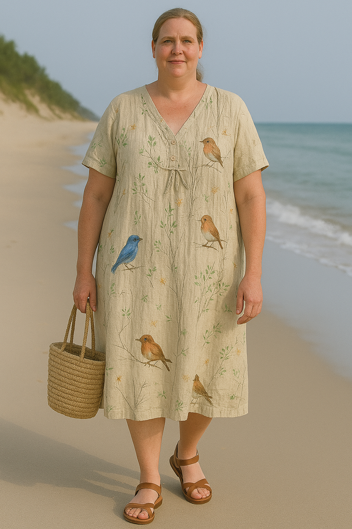 Blossom | Floral Print Tummy-Enhancing Dress