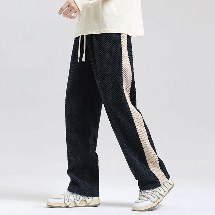 Bannon Waffle-Knit Corduroy Joggers