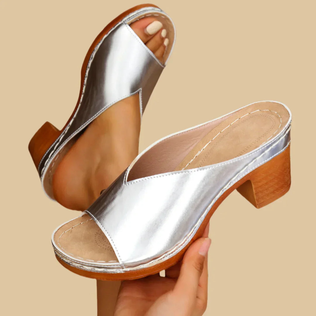 Camila | Ergonomic Thick Heel Sandal