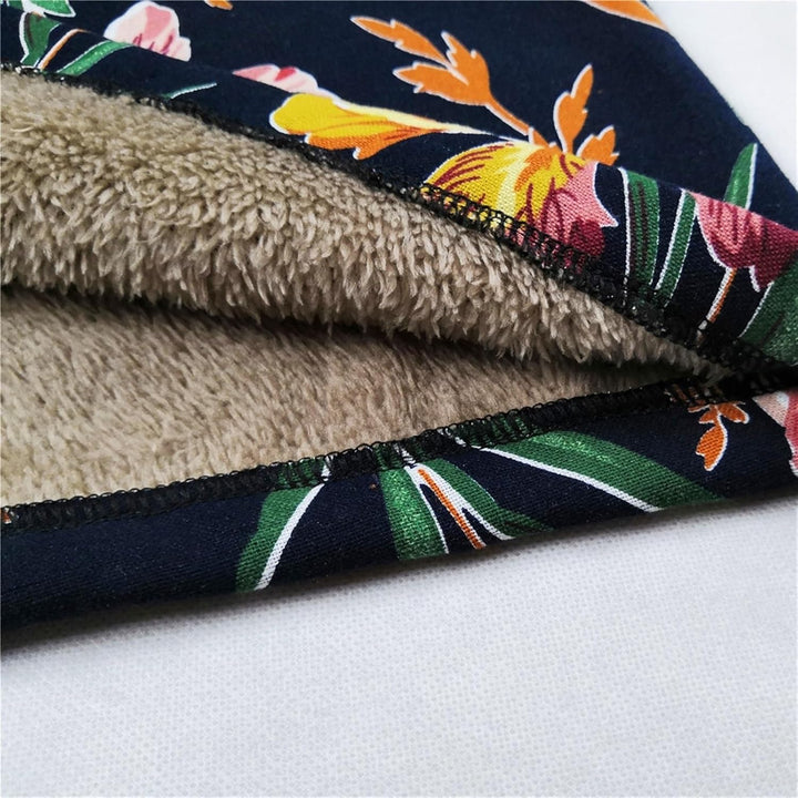 Chloris Floral Print Hooded Coat