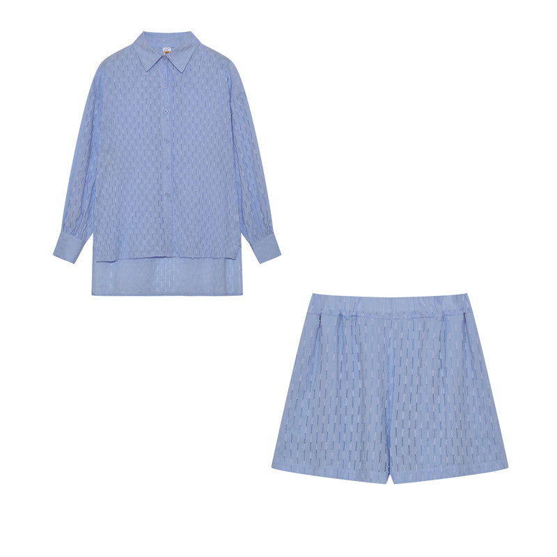 Imogen™ | Stylish Breezy Top and Shorts Ensemble