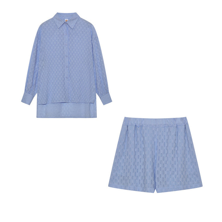Imogen™ | Stylish Breezy Top and Shorts Ensemble