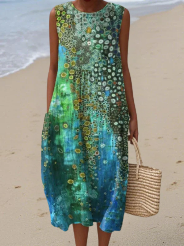 Amira - Casual Midi Dress for Everyday Wear