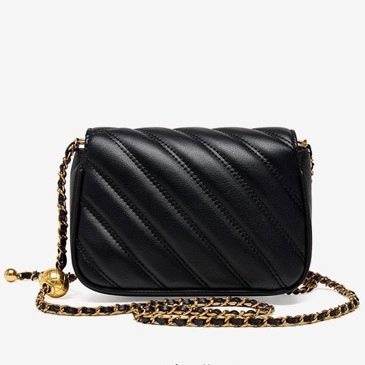 Yarrah | Genuine Leather Mini Chain Shoulder Bag