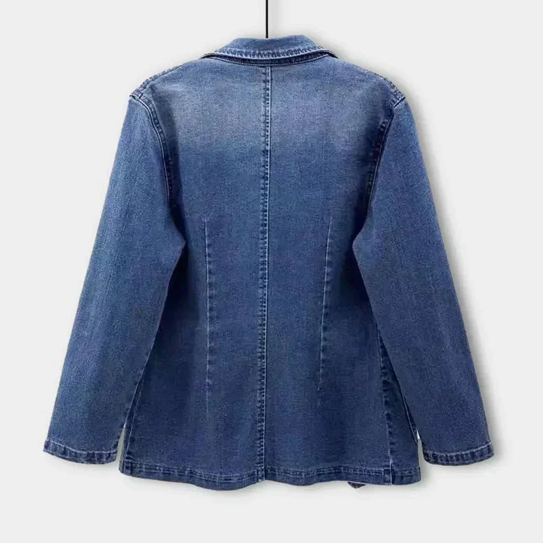Jeanina® | Chic Women's Denim Blazer